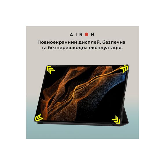 Чохол до планшета AirOn Premium Samsung Galaxy Tab S9 Ultra 14.6'' 2023 + Film black (4822352781111) | Зображення 3