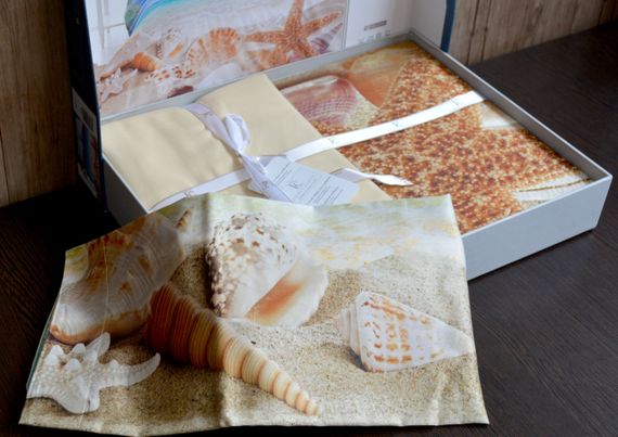 Постільна білизна First Choice 3D Satin 200×220 Ocean | Зображення 4
