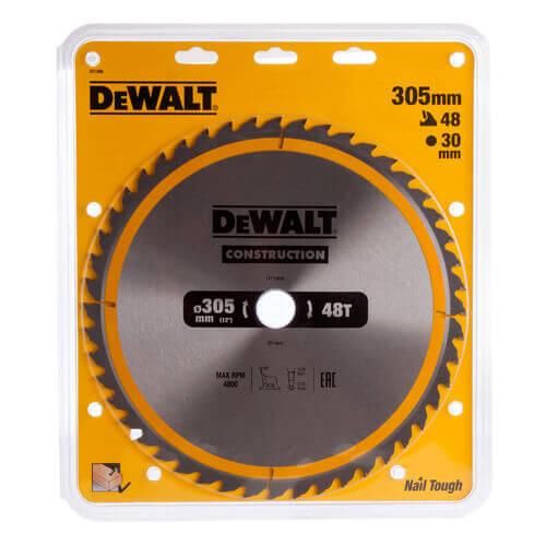 Диск пильний СONSTRUCTION 305*30мм DeWALT DT1959 | Зображення 1
