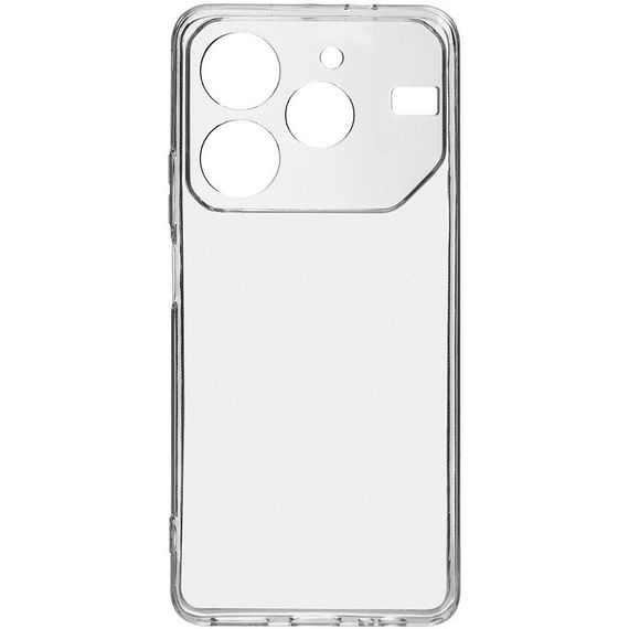TPU чохол Epic Transparent 1,5mm Full Camera для TECNO Pova 6 Neo (LI6) Безбарвний (прозорий) | Зображення 1