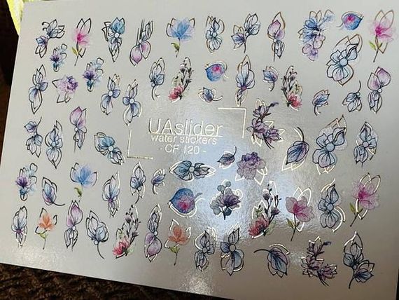 Фольгированый слайдер UAslider CF 120 на водяной основе (7x10см) | Зображення 1