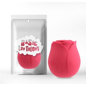 Вакуумный клиторальный стимулятор Chisa Rose Petal (Rose Red) Sex Aura