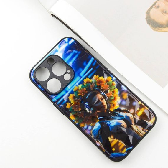TPU+PC чехол Prisma Ladies для Apple iPhone 14 Pro Max (6.7") Cyberpunk | Зображення 2
