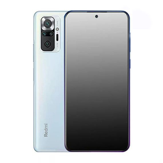 Матове захисне скло 2.5D для Xiaomi Redmi Note 10 Pro колір Чорний