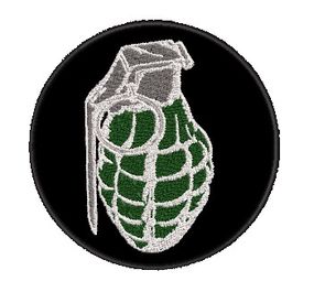 Шеврон граната (Вариант №6)