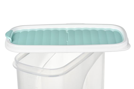 Контейнер для сыпучих Ardesto Fresh 1,8 л, голубой тифани, пластик (AR1218TP) | Зображення 2