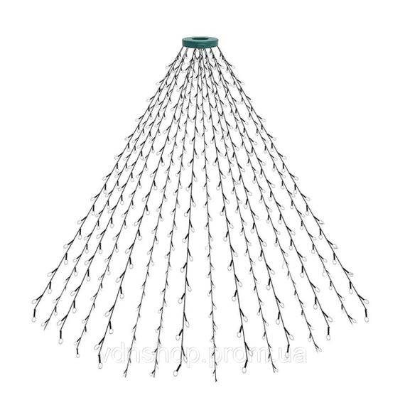 Розумна гірлянда Smart 200 LED довжина 2 м з керуванням зі смартфона прозора, мультиколор 1733042W | Зображення 2