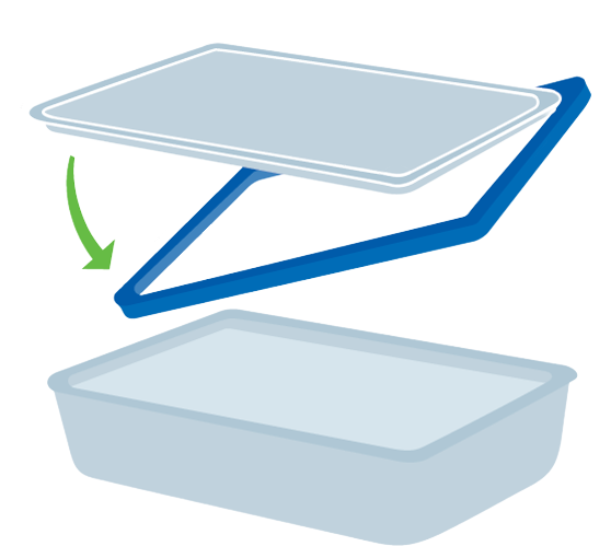 Форма з кришкою Pyrex Pure Glass, 24x19x8 см (2.6 л) | Зображення 3