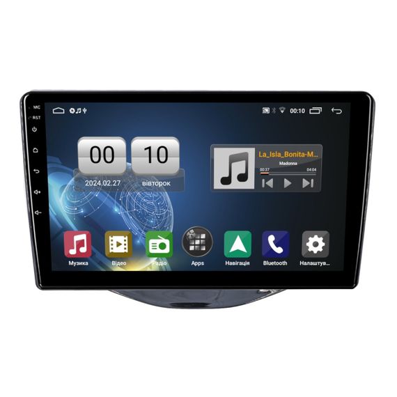 Штатна магнітола серії QIV Q1 під Citroen C1 2014-2021 Toyota Aygo 2014-2021 Peugeot (108) 2014-2021 (F1) 9