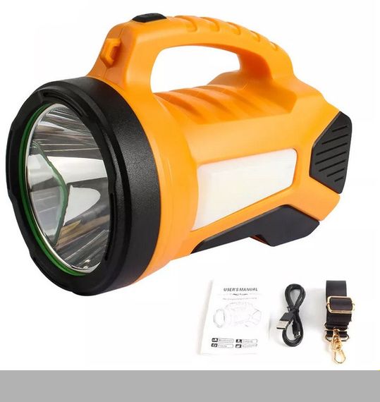 Ліхтар кемпінговий YD-7-7SMD, білий+червоний, Li-Ion акумулятор, Power Bank, зарядка Type-C, магнітна основа, гачок (47117-YD-7-7SMD_191)