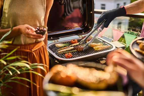 Гриль електричний Weber Lumin Compact з підставкою, чорний | Зображення 9