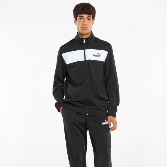 Костюм спортивный мужской Puma Poly Suit 845844 01 (черный, полиэстер, эластик, для тренировок, логотип пума) | Зображення 2