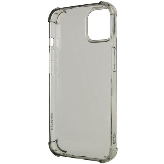 TPU чохол GETMAN Ease logo посилені кути для Apple iPhone 14 Plus (6.7") Сірий (прозорий) | Зображення 3