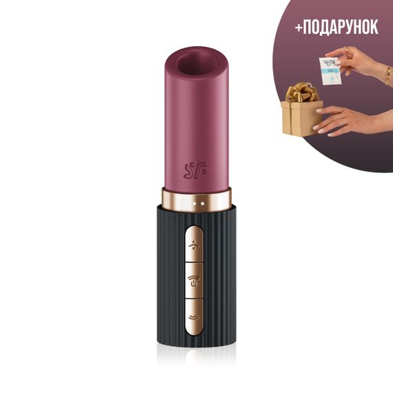 Вакуумний кліторальний стимулятор Satisfyer Pro 2 Kiss – Air-Pulse, силікон, водозахист, акумулятор | Зображення 1