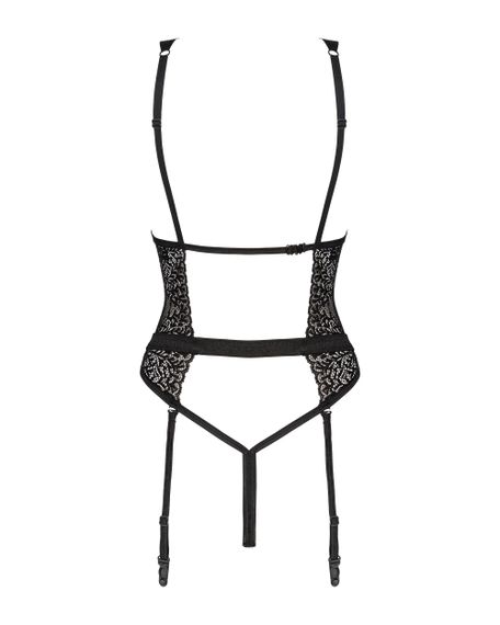 Боди Obsessive Yaskana Черный XL/2XL | Зображення 5