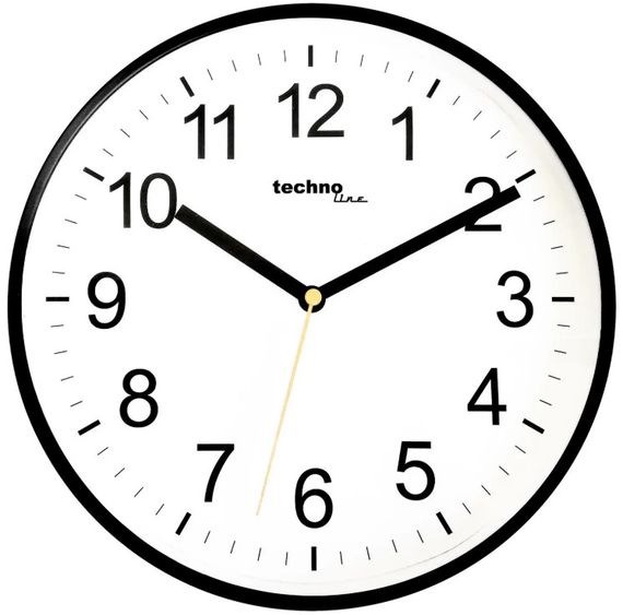 Годинник настінний Technoline WT630 White/Black (WT630)