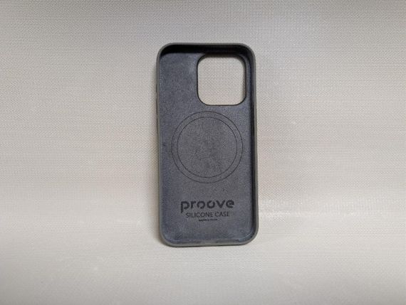 Чохол для iPhone 15 Pro / Айфон 15 Про Proove Soft Touch MagSafe, TPU, матовий, сірий | Зображення 1