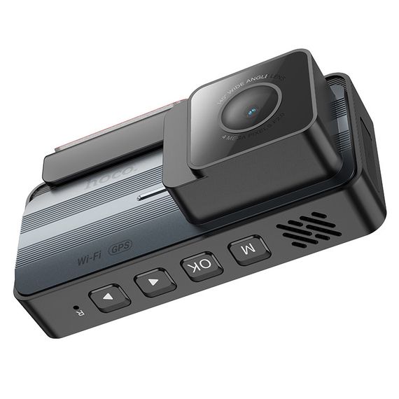 Видеорегистратор Hoco DV11 2K display GPS Silvery gray | Зображення 3