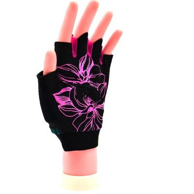 Перчатки для фитнеса MadMax MFG-770 Flower Power Gloves Black/Pink XS (MFG-770_XS) | Зображення 5
