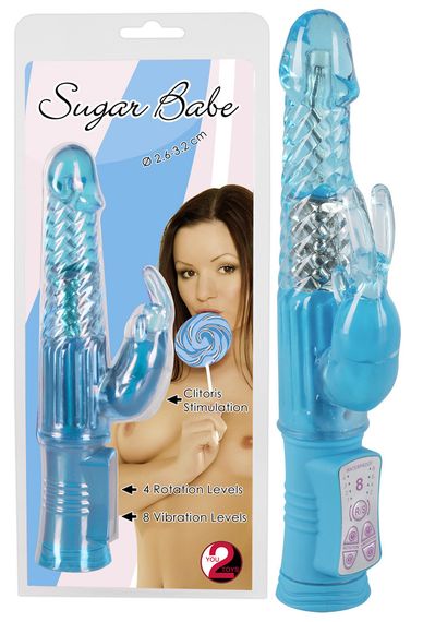 Вибратор Sugar Babe blue Sex Aura | Зображення 1