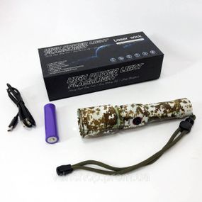 Фонарь ручной с функцией зарядки, Карманный мини фонарь, Очень яркий фонарь с регулировкой луча KR-11