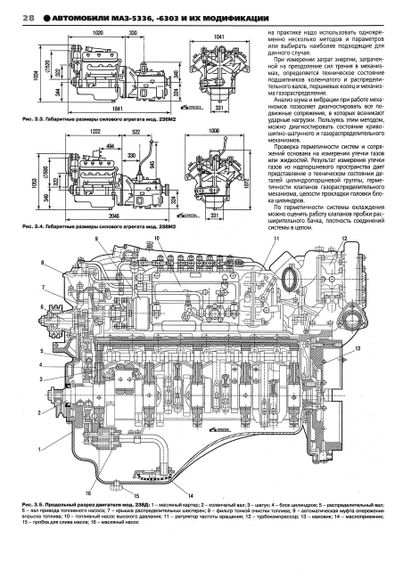 МАЗ 5336, 6303. Посібник з ремонту. Книга | Зображення 2