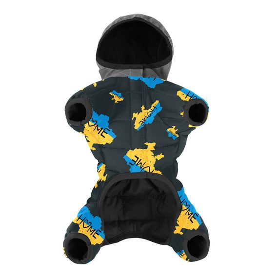 Комбінезон для собак WAUDOG Clothes малюнок "Дім", L55, В 77-79 см, С 47-50 см | Зображення 2