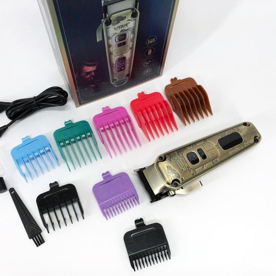 Аккумуляторная универсальная машинка для стрижки VGR V-005, Беспроводной триммер для стрижки и бритья XK-16 | Зображення 3