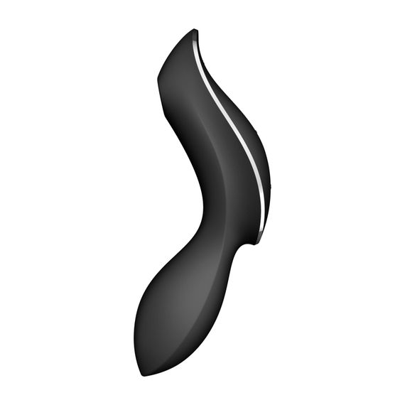 Вакуумний стимулятор з вібрацією Satisfyer Curvy Trinity 2 Black | Зображення 4