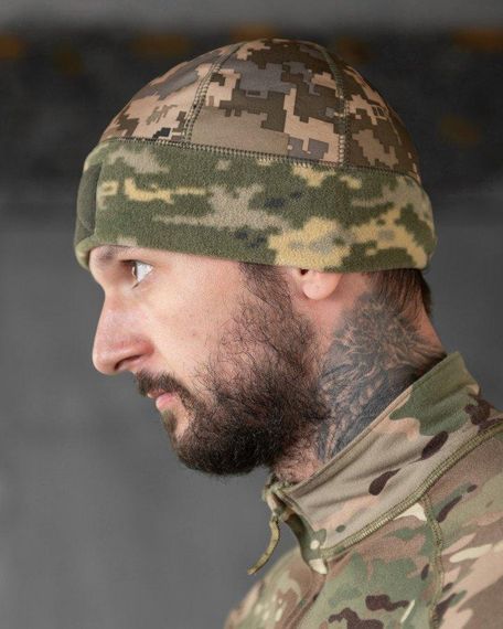 Шапка софтшел піксель ТР6284 | Зображення 2