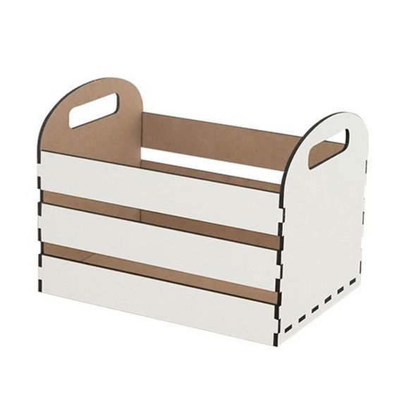 Заготовка для декорування "Кошик для квітів, фруктів, подарунків" FDPO-153-1