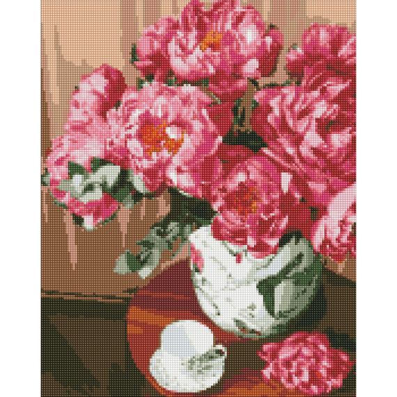 Алмазна мозаїка "Ранкова насолода" ©Ira Volkova Ідейка AMO7082 40х50 см