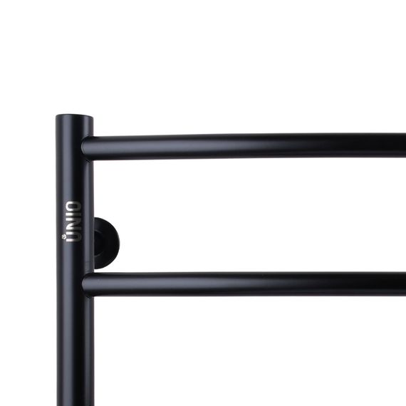 Рушникосушарка UNIO LD W 500-500-5 BLK Драбинка Дуга чорна (21613) | Зображення 2