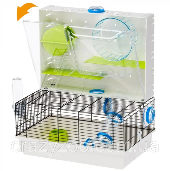 Клітка для гризунів Ferplast Cage Olimpia з тунелями та ігровою зоною 46x29.5x54 см 57922599 | Зображення 2