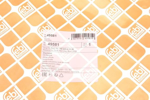 Щуп уровня масла Mercedes Benz A-class W168 W169 B-class W245 W246 97-18 49581 | Зображення 1