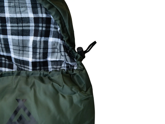 Спальный мешок Totem Ember Plus XXL одеяло с капюшом правый olive 190/90 UTTS-015-R | Зображення 4