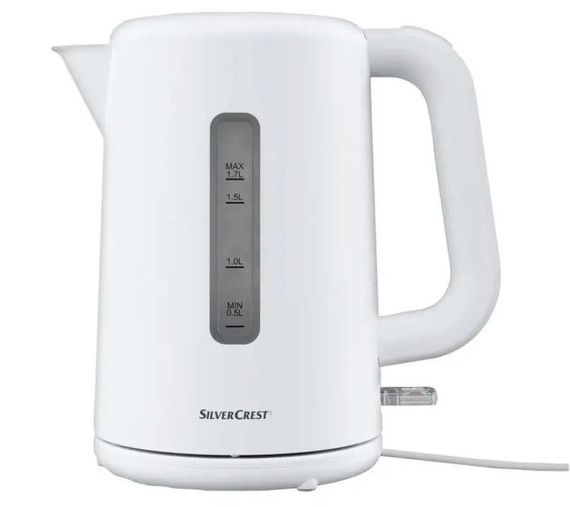 Електрочайник Silver Crest SWKK 3000 C3 білий 1,7 л, 3000 Вт