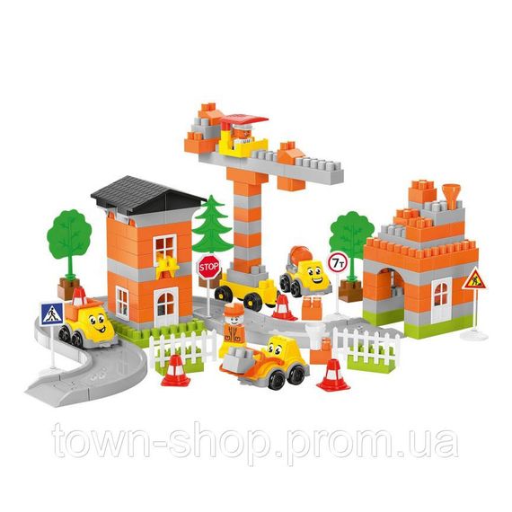 Игровой набор конструктор 9994TXK 170 деталей и 3 машинки | Зображення 3