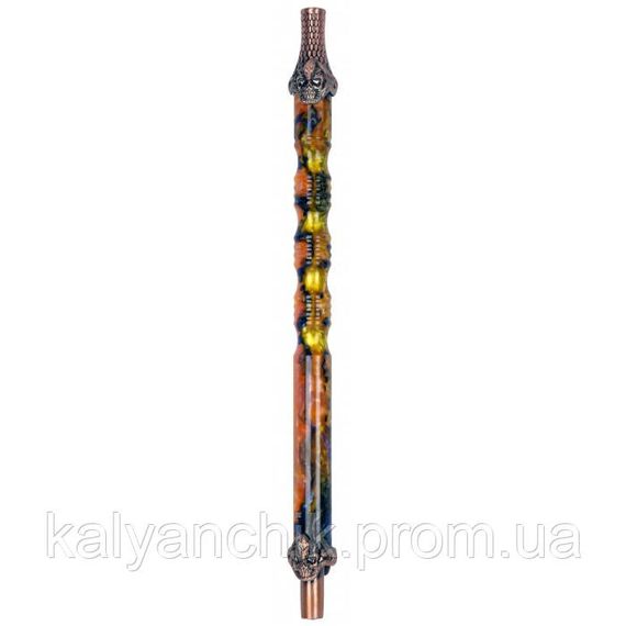 Мундштук для кальяна Yahya Skull синий | Зображення 4