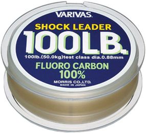 Флюорокарбон Varivas Fluoro Shock Leader 30m 25LB 0.440mm