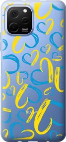 Чехол на Huawei Nova Y61 Сердца UA "5292u-2983-17620"