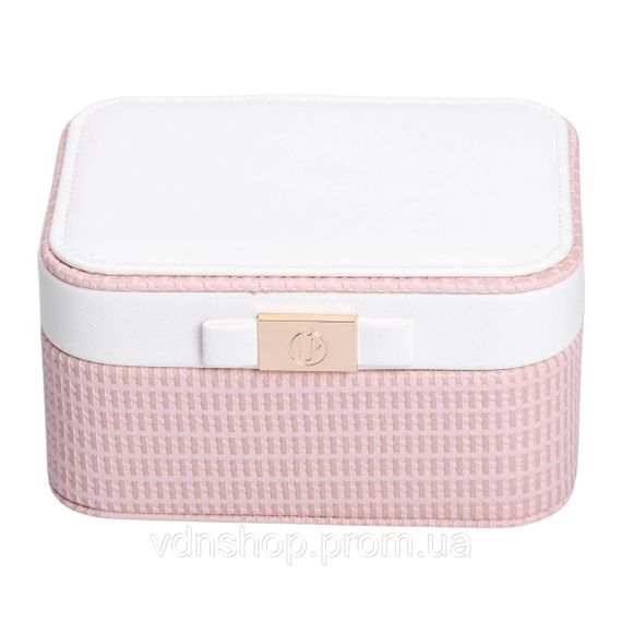 Шкатулка для украшений из эко кожи 15.5×11.5×8.5 органайзер для ювелирных изделий HP-5-37P | Зображення 4