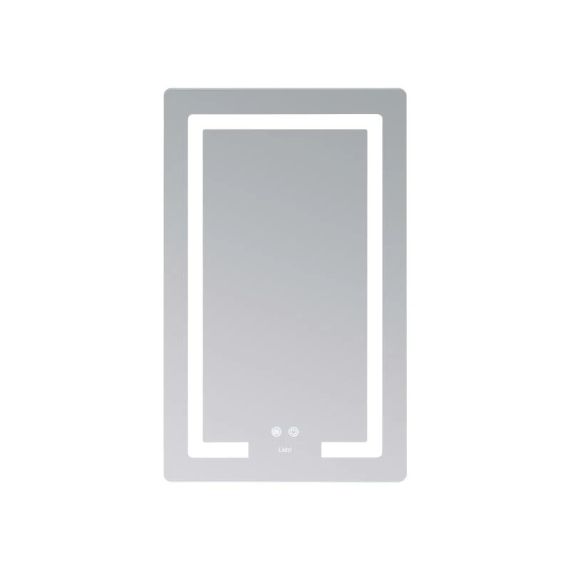 Дзеркало Lidz Kubis (KU2) 500х800 з LED-підсвіткою Touch, з антизапотіванням, з диммером, рег. яскравості LD78LF936508048448 | Зображення 3