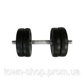 Гантель наборная композитная в пластиковой оболочке Rock Pro-R 11,5 кг NE-PL-R-011