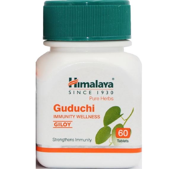 Экстракты для повышения иммунитета Himalaya Guduchi 60 Tabs | Зображення 1