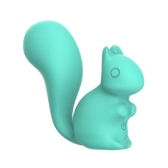 Міні-вібратор кліторальний Every Night Toys Debbie у формі білочки білий, 10 режимів вібрації Sex Aura