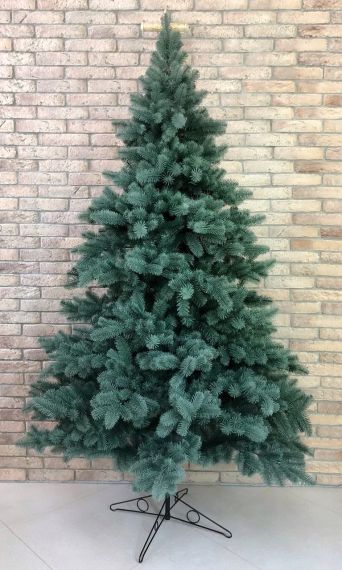 Новорічна штучна лита ялинка Premium 180 см блакитна | Зображення 3