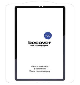 Защитное стекло BeCover 10D для планшета Samsung Galaxy Tab A9 8.7" (SM-X115) - Black
