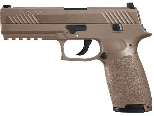 Пістолет пневматичний Sig Sauer Air P320 Blowback Coyote Tan кал. 4.5 мм