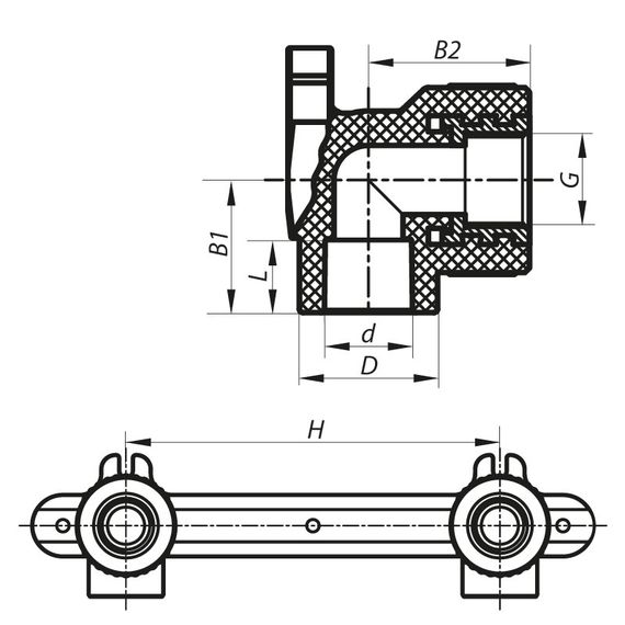 Планка монтажна 20x1 / 2F KOER K0127.PRO (KP0153) | Зображення 1